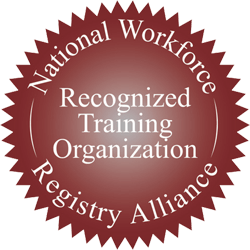 National Workforce Registry Alliance - Recognized Training Organization